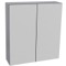 Wall Mounted 28 Inch Medicine Cabinet with Mirror and 2 Doors